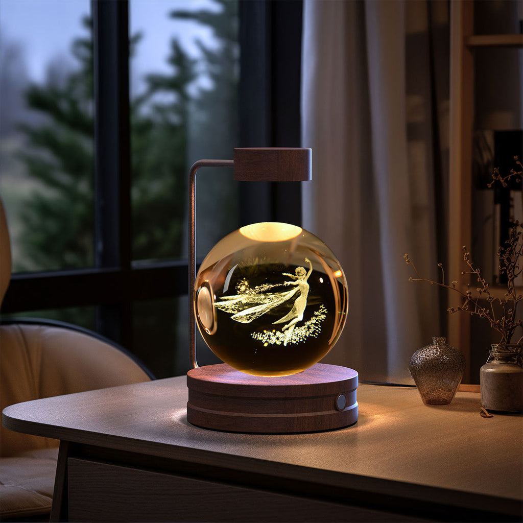 3D Dinosaur Crystal Ball Night Light USB - vista 10