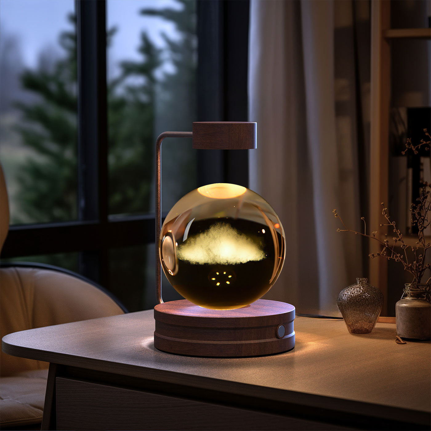 3D Dinosaur Crystal Ball Night Light USB - vista 18