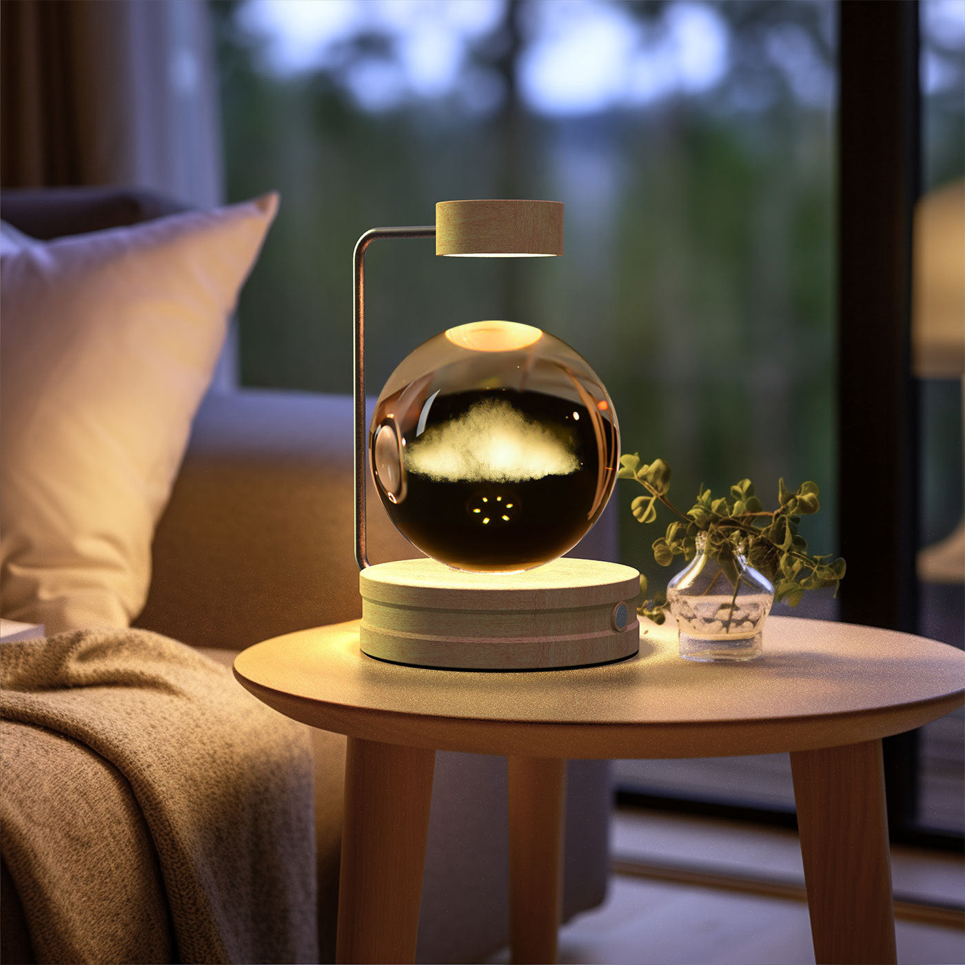 3D Dinosaur Crystal Ball Night Light USB - vista 19