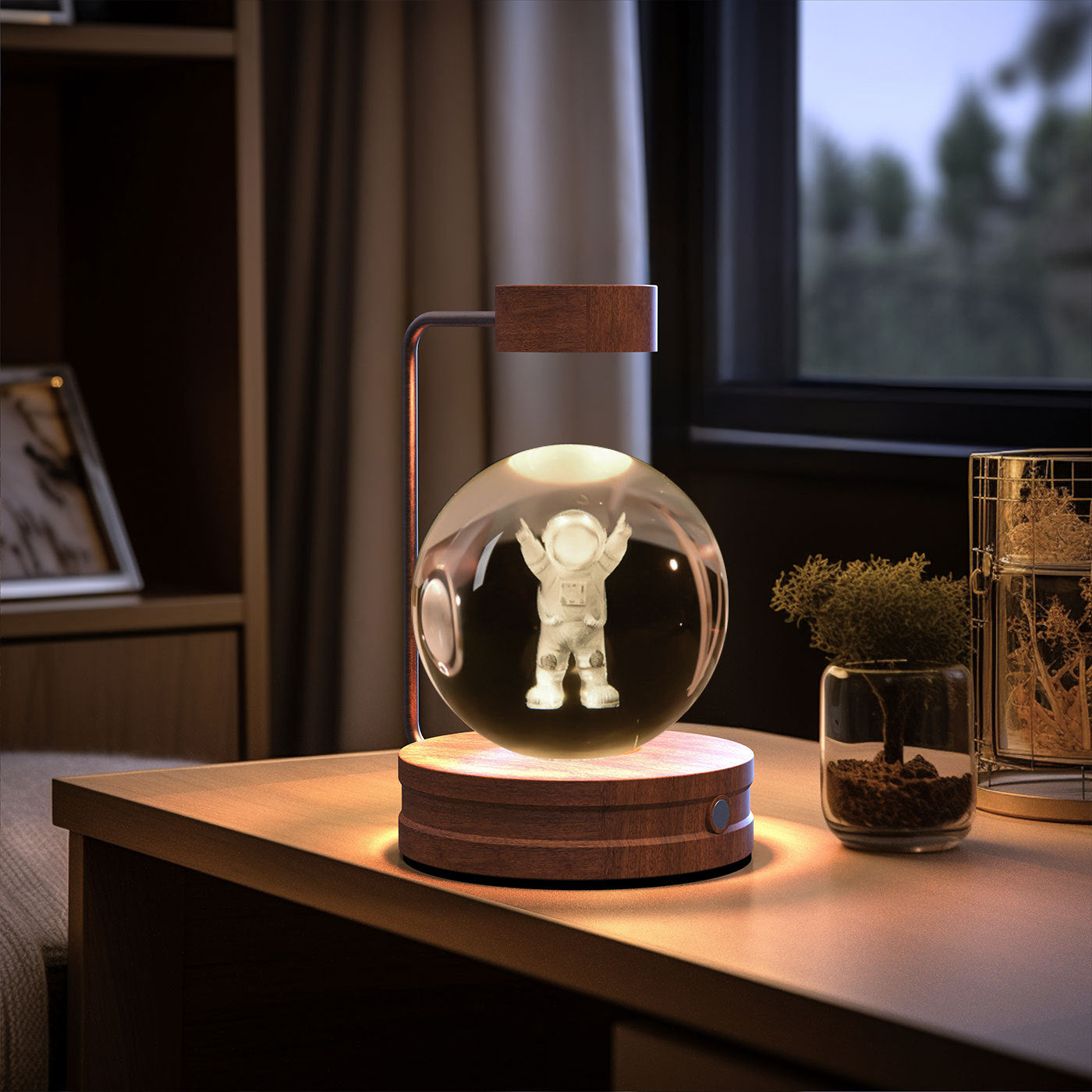 3D Dinosaur Crystal Ball Night Light USB - vista 37