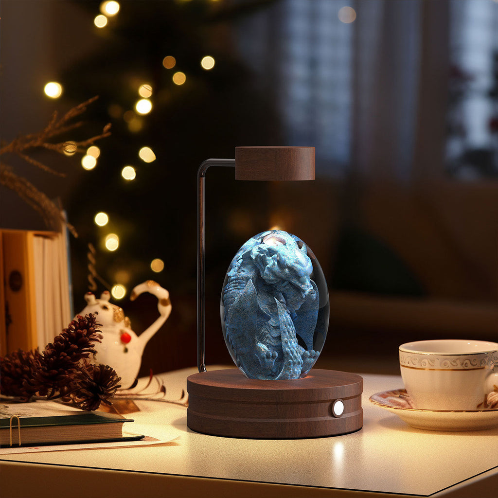 3D Dinosaur Crystal Ball Night Light USB - vista 5