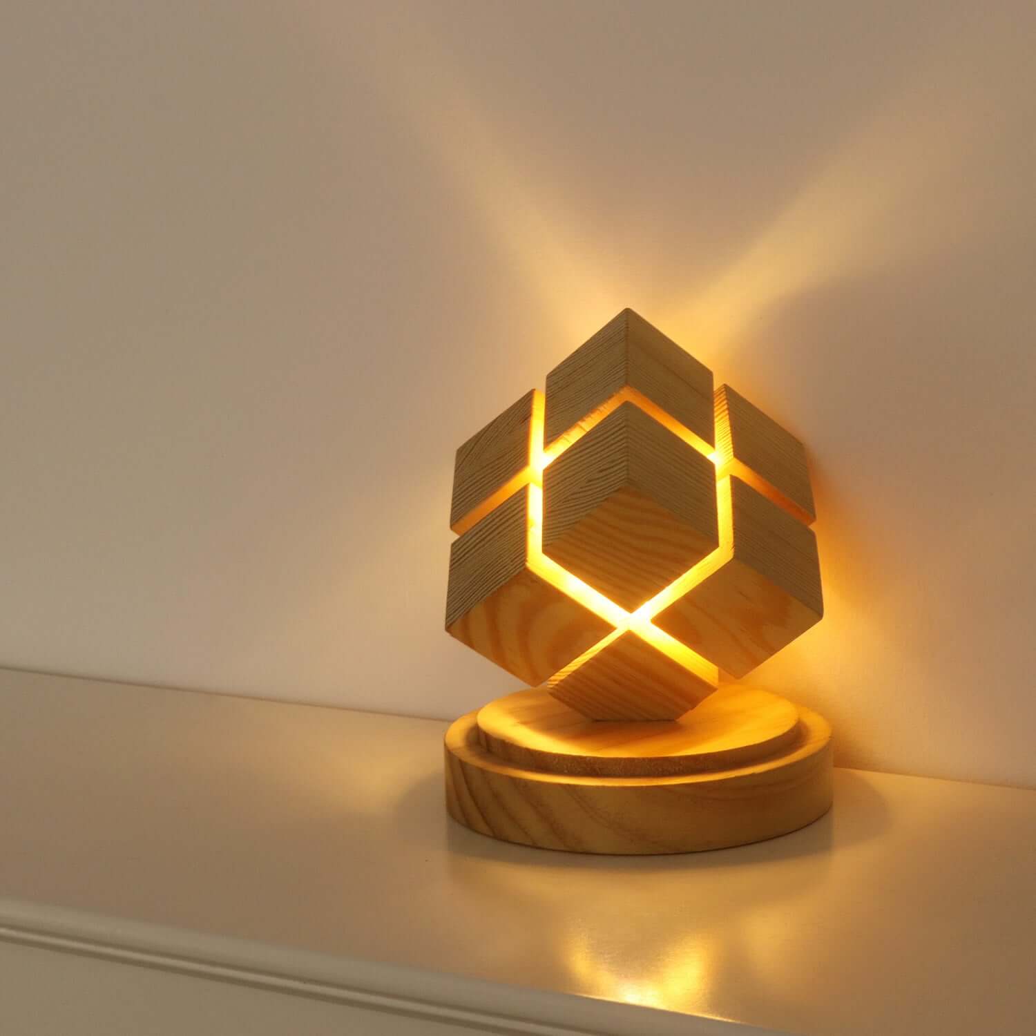 Creative Fourth-order Rubik's Cube Small Night Lamp - Imagen de producto