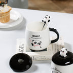 Cute Cartoon Panda Ceramic Cup Creative - Imagen de producto