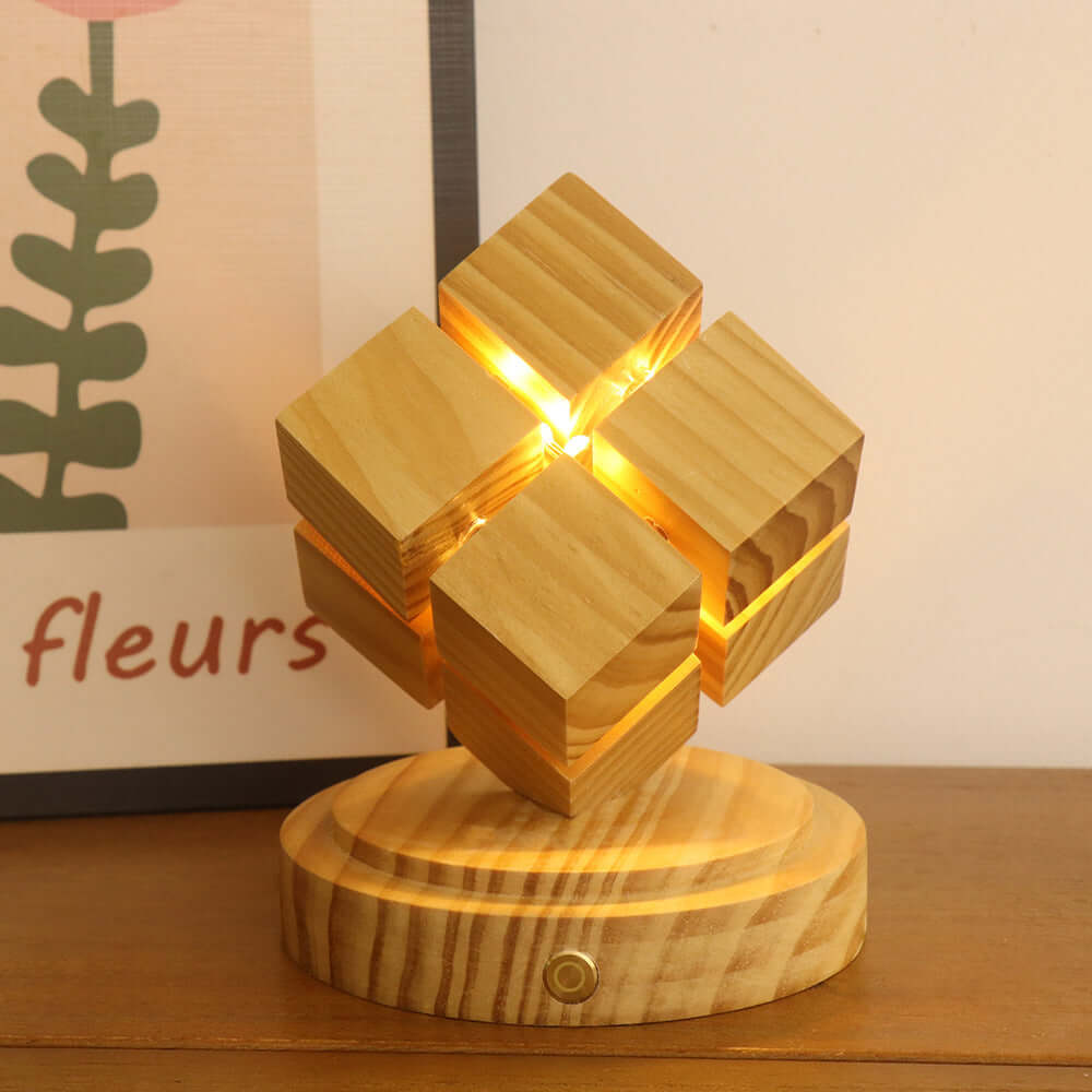 Creative Fourth-order Rubik's Cube Small Night Lamp - Imagen de producto