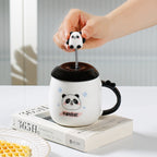 Cute Cartoon Panda Ceramic Cup Creative - Imagen de producto