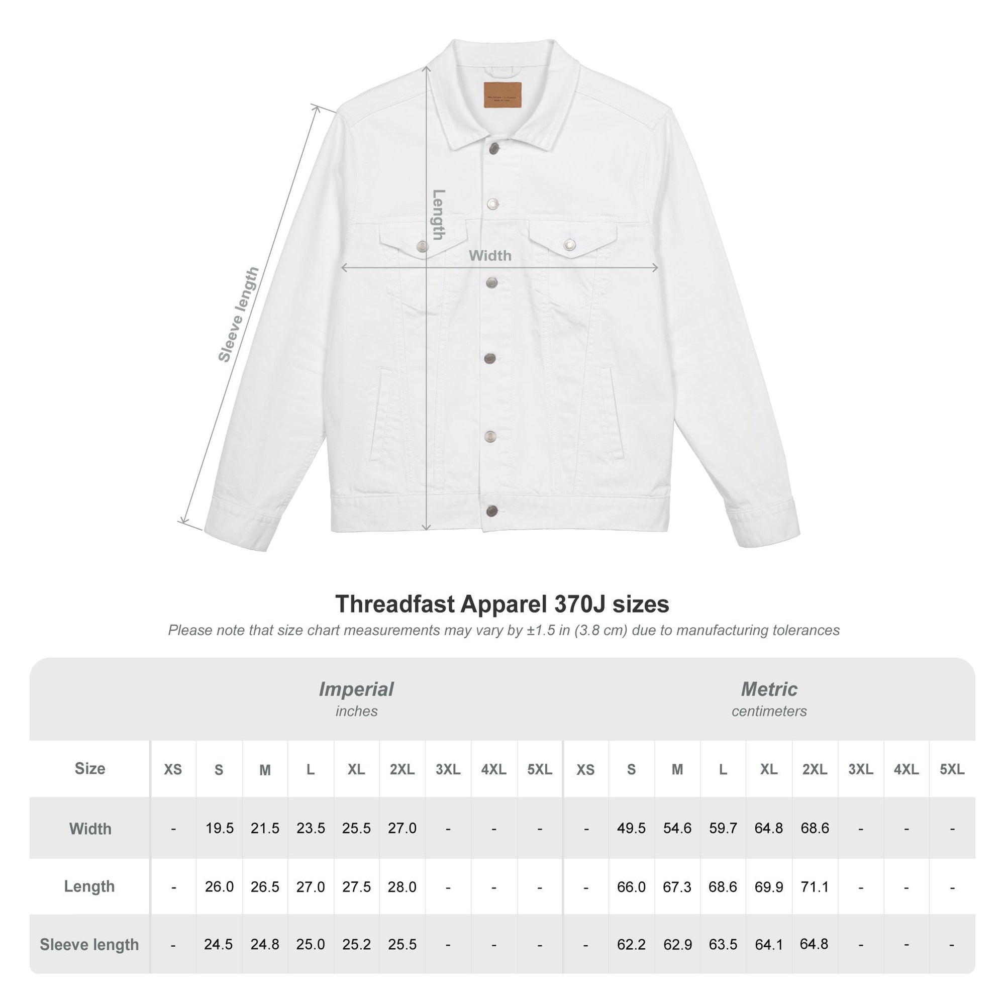 Embroidered Eagle Denim Jacket