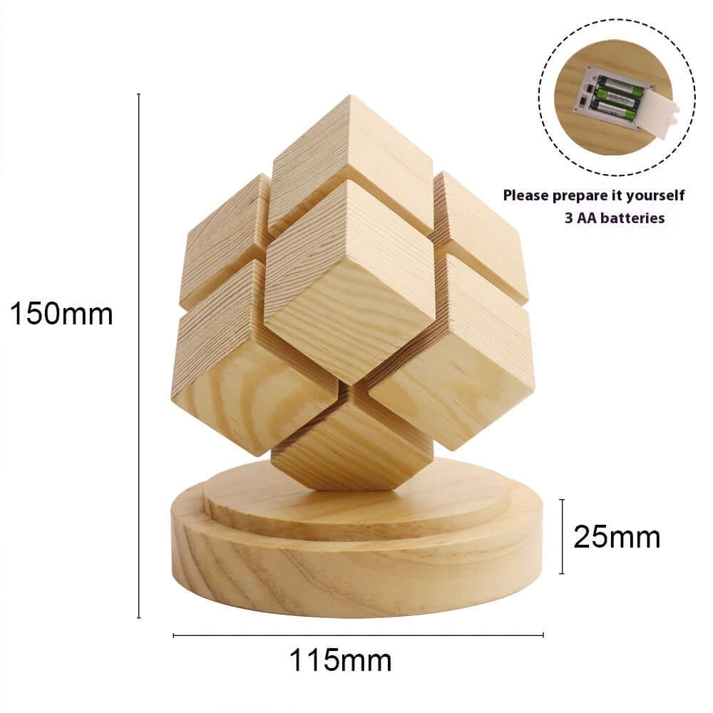 Creative Fourth-order Rubik's Cube Small Night Lamp - Imagen de producto