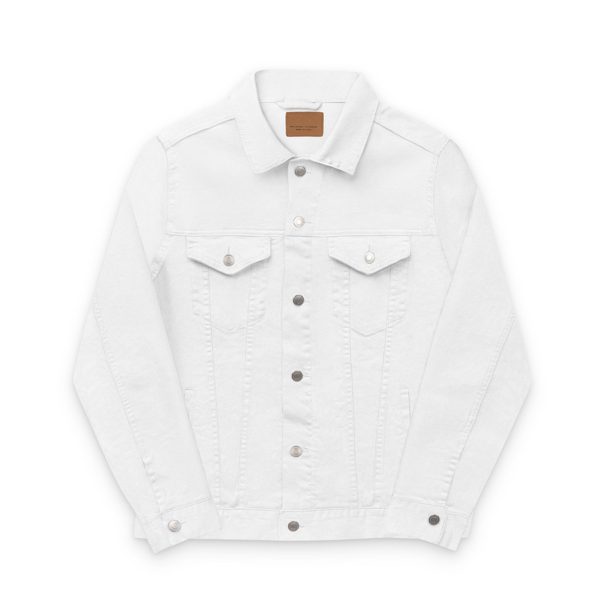 Embroidered Eagle Denim Jacket