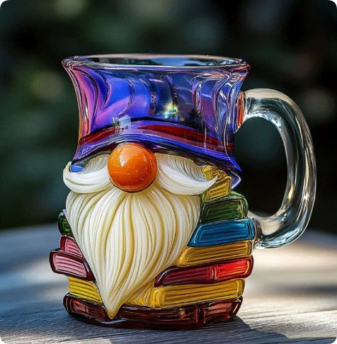 Painted Book Coffee Cup Unique Book Stacking Coffee Cup - Imagen de producto