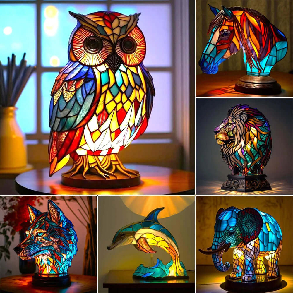 3D Colored Animal Light Desk Lamp - Imagen de producto