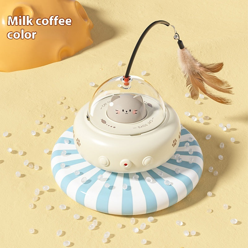 Smart Teaser Cat Toy Electric UFO