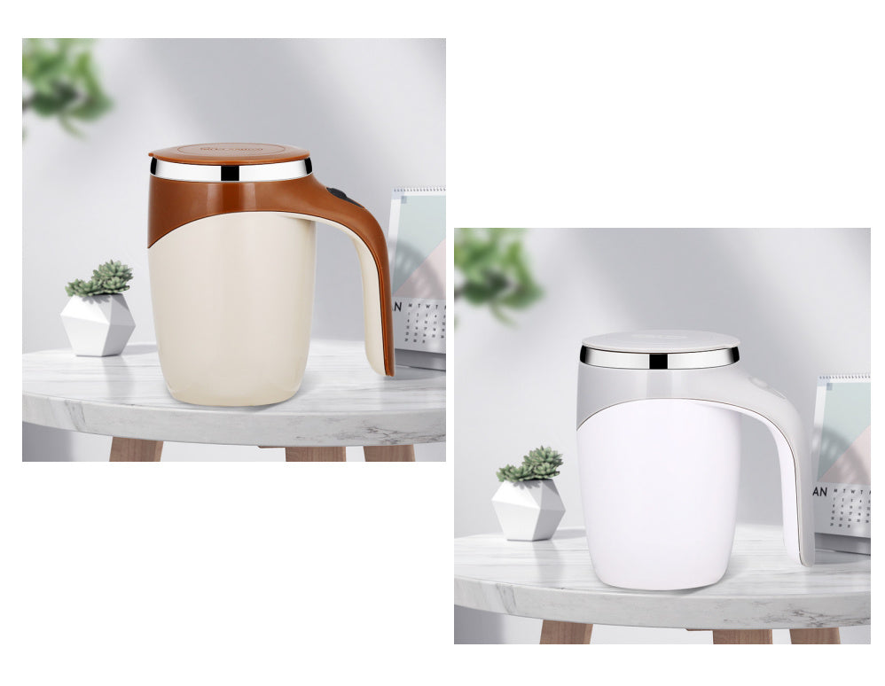 Electric Self-Stirring Mug | Rechargeable Coffee Mixer Cup