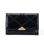 Women's Fashion Diamond Triangle Wallet - vista 2