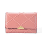 Women's Fashion Diamond Triangle Wallet - vista 4