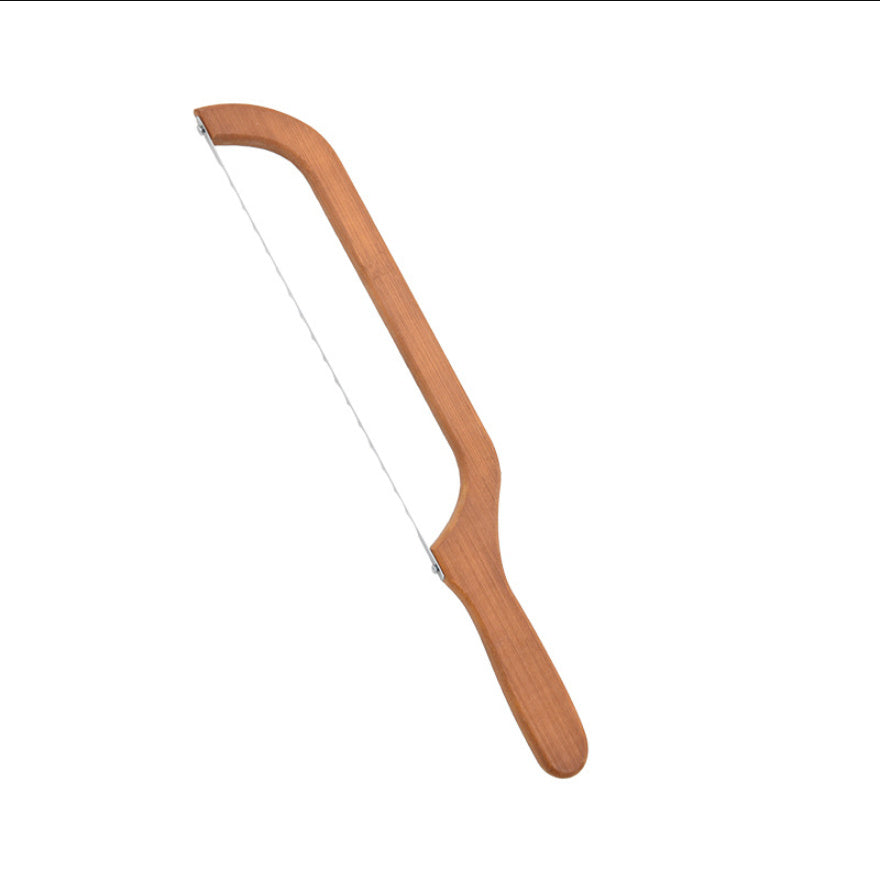 Serrated Bread Knife | Wooden Handle Artisan Slicer 40cm